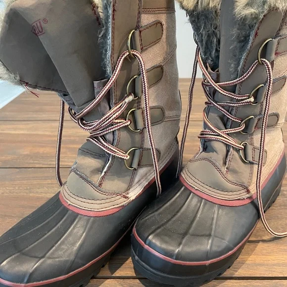 Sale last Chance Khombu Northstar waterproof boots size 10 - Picture 4 of 7